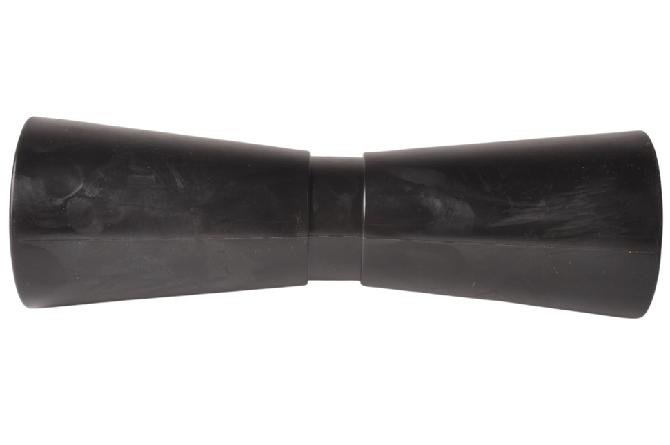 Knott 305x96 mm kielrol zwart 17 mm naafdiameter