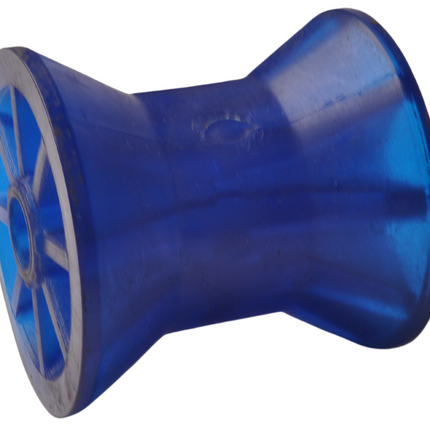 Knott 72x73 mm kielrol blauw 14,5 mm naafdiameter