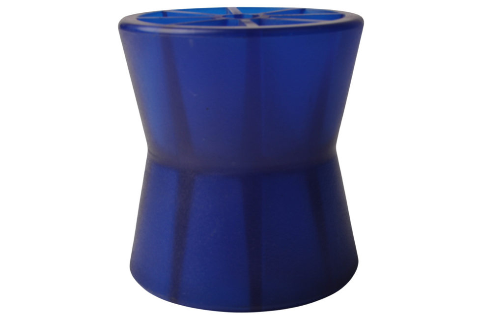 Knott 97x89 mm kielrol blauw 14,3 mm naafdiameter