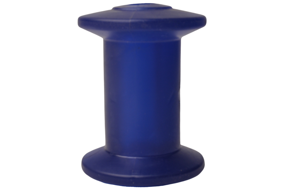 Knott 98x68,5 mm kielrol blauw 14 mm naafdiameter