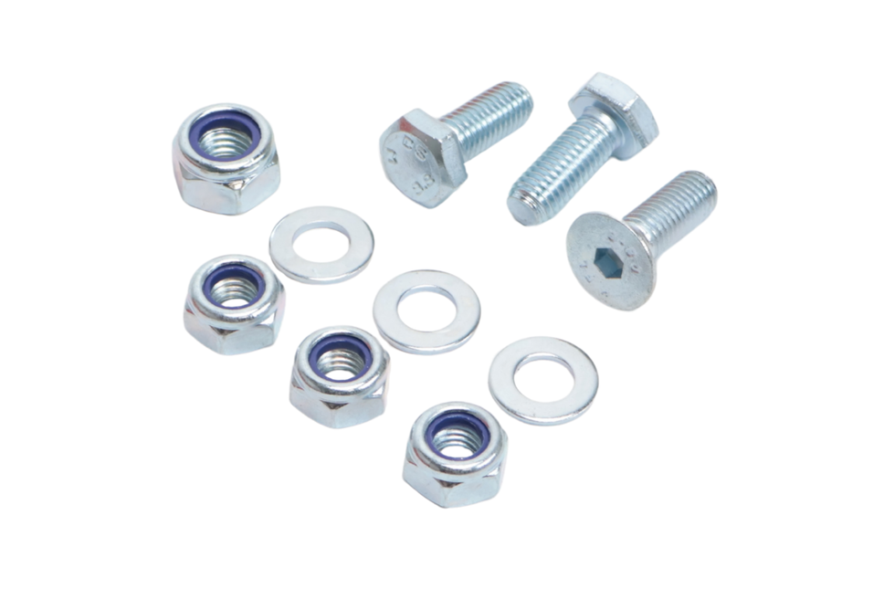 Knott Bouten en moeren set voor neuswielconsoles