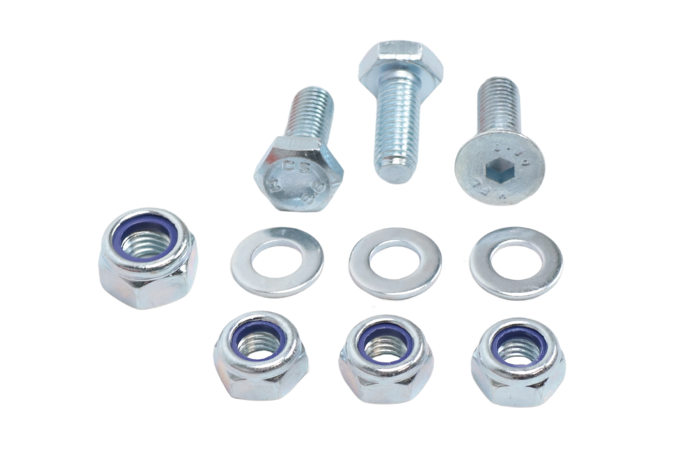 Knott Bouten en moeren set voor neuswielconsoles