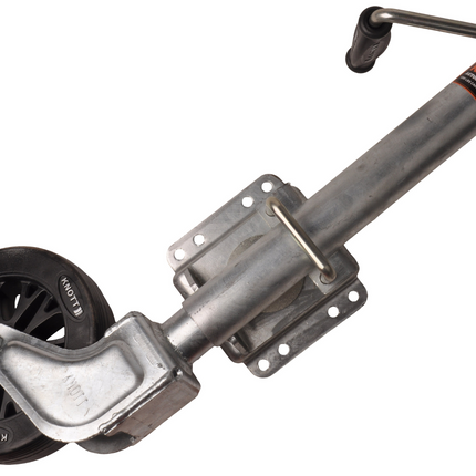 Knott Draaibaar neuswiel - 60 mm - draagvermogen: 150 kg - zijslinger