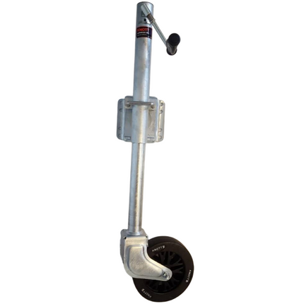 Knott Draaibaar neuswiel - 60 mm - draagvermogen: 150 kg - zijslinger