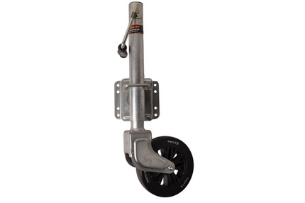 Knott Draaibaar neuswiel - 60 mm - draagvermogen: 150 kg - zijslinger