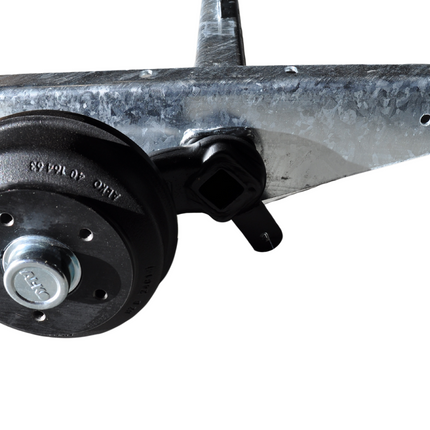 Knott Geremde Knott as voor Eduard trailer - 1350 kg - pad 1100 - flens 1600 5x112