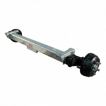 Knott Geremde torsie as - 1350 kg - padmaat 1400 mm - flensmaat 1850 mm - 5 gats
