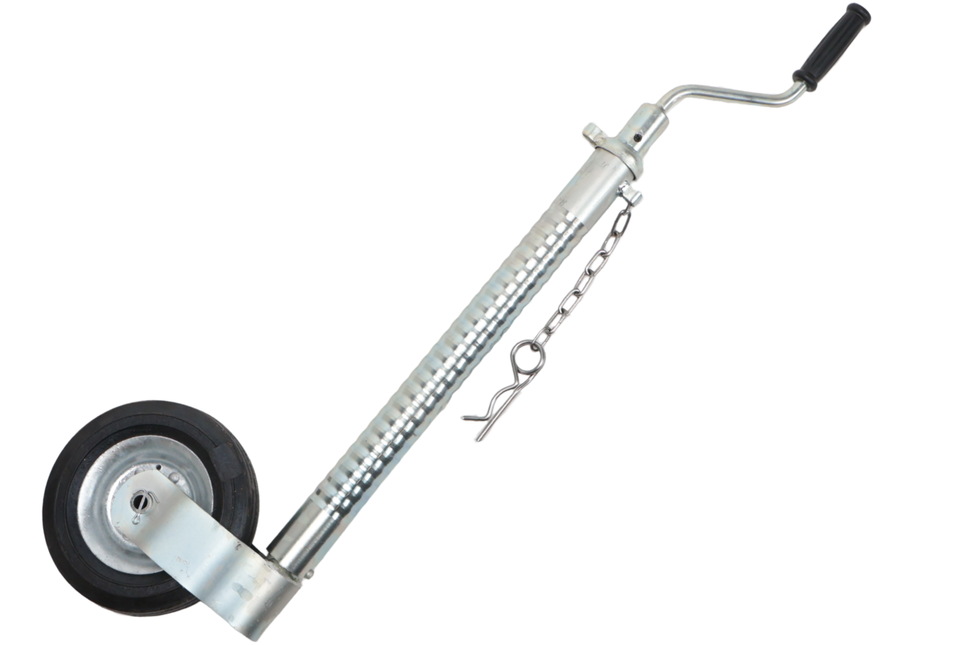 Knott Ifor Williams neuswiel - 48 mm - geribbeld - draagvermogen: 200 kg - stalen velg