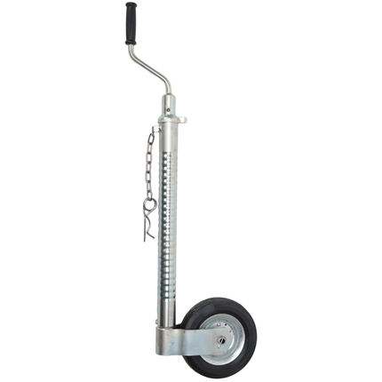 Knott Ifor Williams neuswiel - 48 mm - geribbeld - draagvermogen: 200 kg - stalen velg