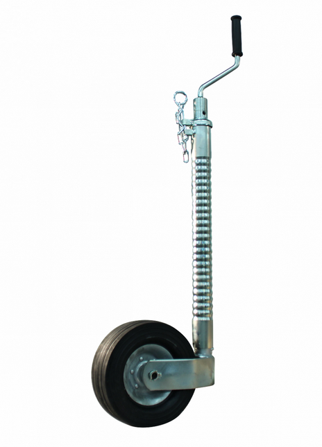 Knott Ifor Williams neuswiel - 48 mm - geribbeld - draagvermogen: 250 kg - stalen velg