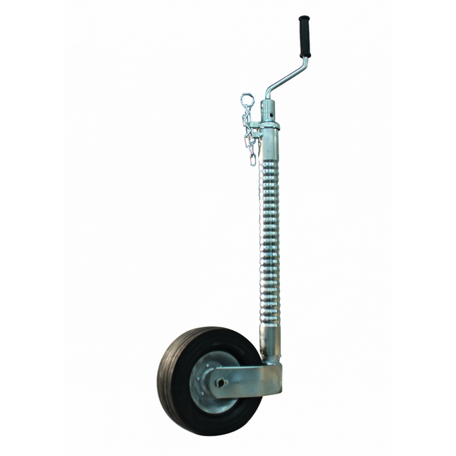 Knott Ifor Williams neuswiel - 48 mm - geribbeld - draagvermogen: 250 kg - stalen velg