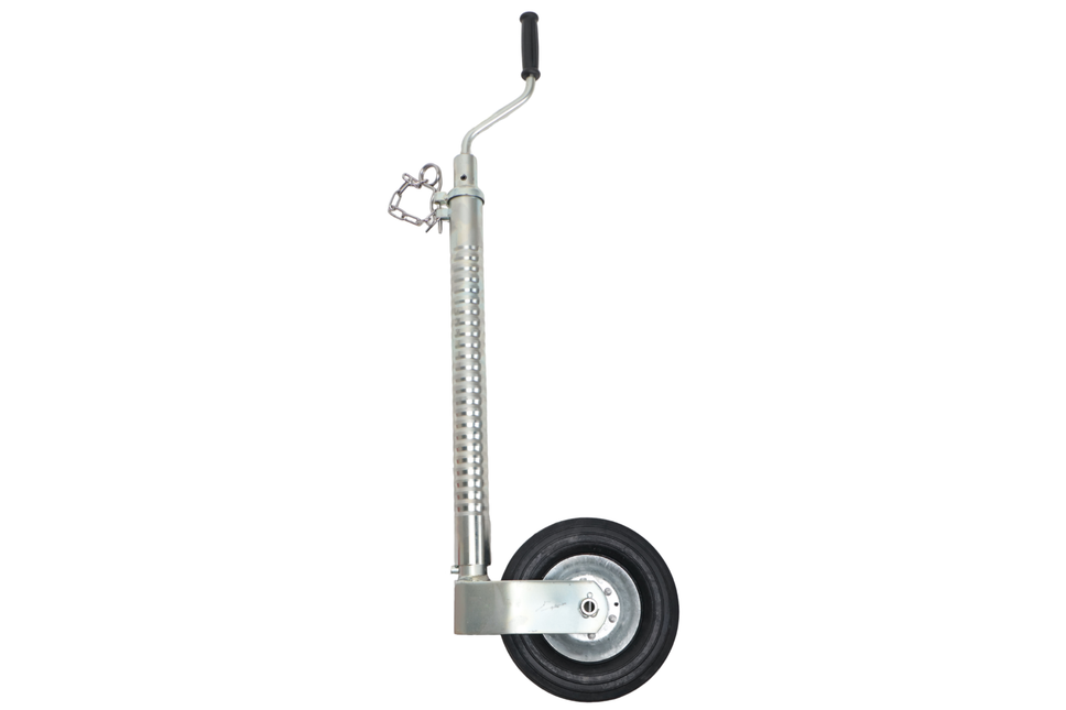 Knott Ifor Williams neuswiel - 48 mm - geribbeld - draagvermogen: 250 kg - stalen velg