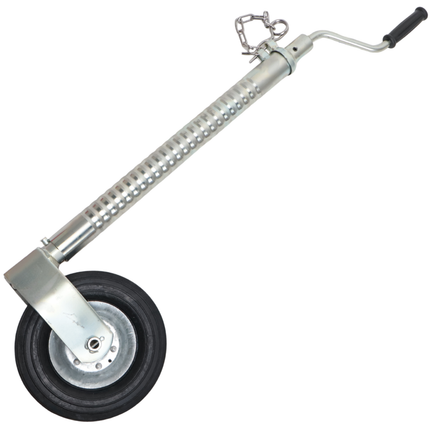 Knott Ifor Williams neuswiel - 48 mm - geribbeld - draagvermogen: 250 kg - stalen velg