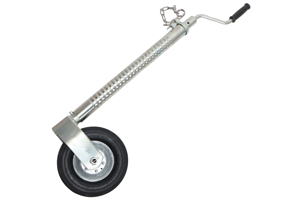 Knott Ifor Williams neuswiel - 48 mm - geribbeld - draagvermogen: 250 kg - stalen velg