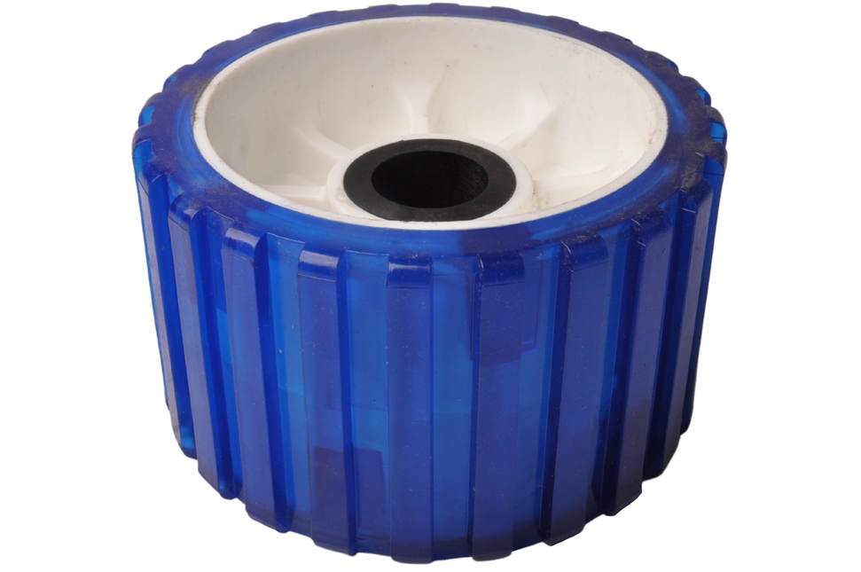 Knott Kimrol blauw - 128x75 mm - 22 mm naafdiameter