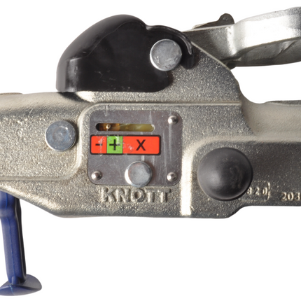 Knott Knott AV35 - rond 60 mm - 3500 kg - geremde koppeling met geïntegreerd slot