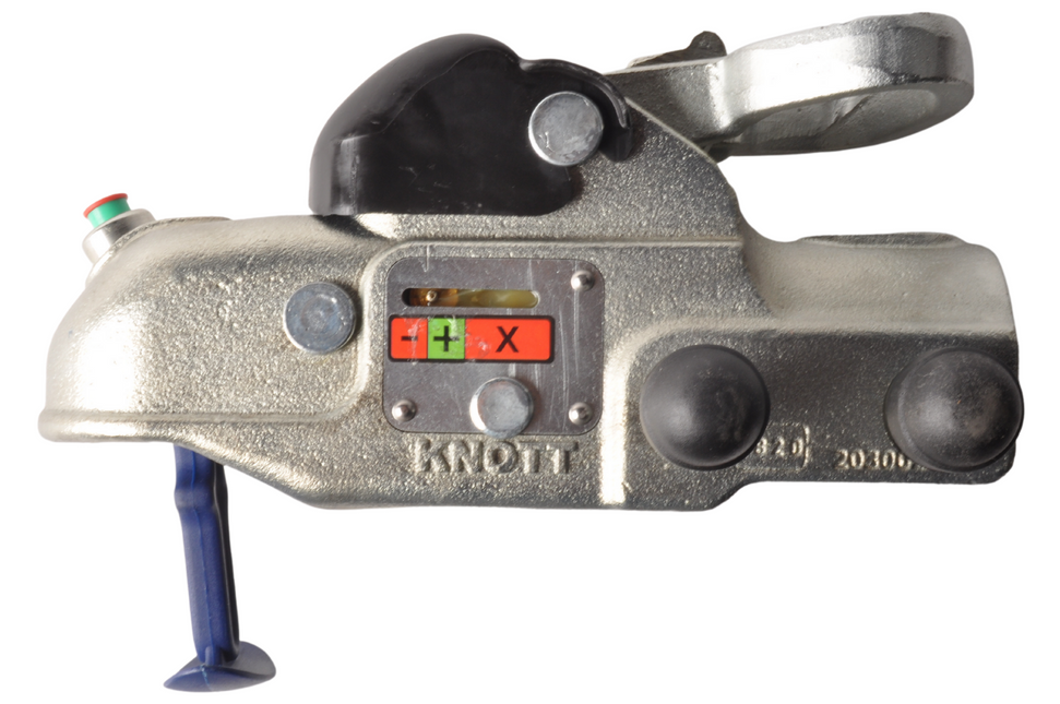 Knott Knott AV35 - rond 60 mm - 3500 kg - geremde koppeling met geïntegreerd slot