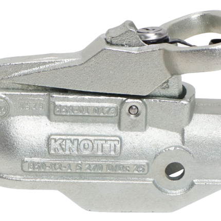 Knott Knott AV50 - rond 50 mm - 2700 kg - geremde koppeling - inclusief ingebouwd slot