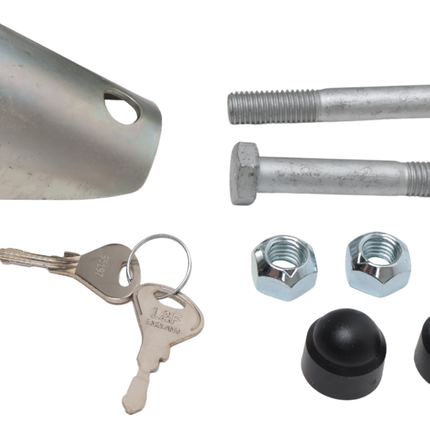 Knott Knott AV50 - rond 50 mm - 2700 kg - geremde koppeling - inclusief ingebouwd slot