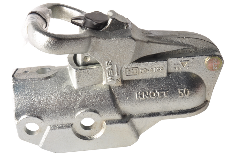 Knott Knott AV50 - rond 60 mm - 3500 kg - geremde koppeling met geïntegreerd slot
