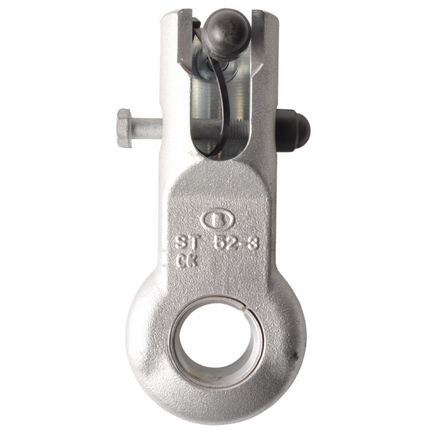 Knott Knott KF27 DIN-oog - trekoog - rond 50 mm - 3500 kg - voor geremde trailers