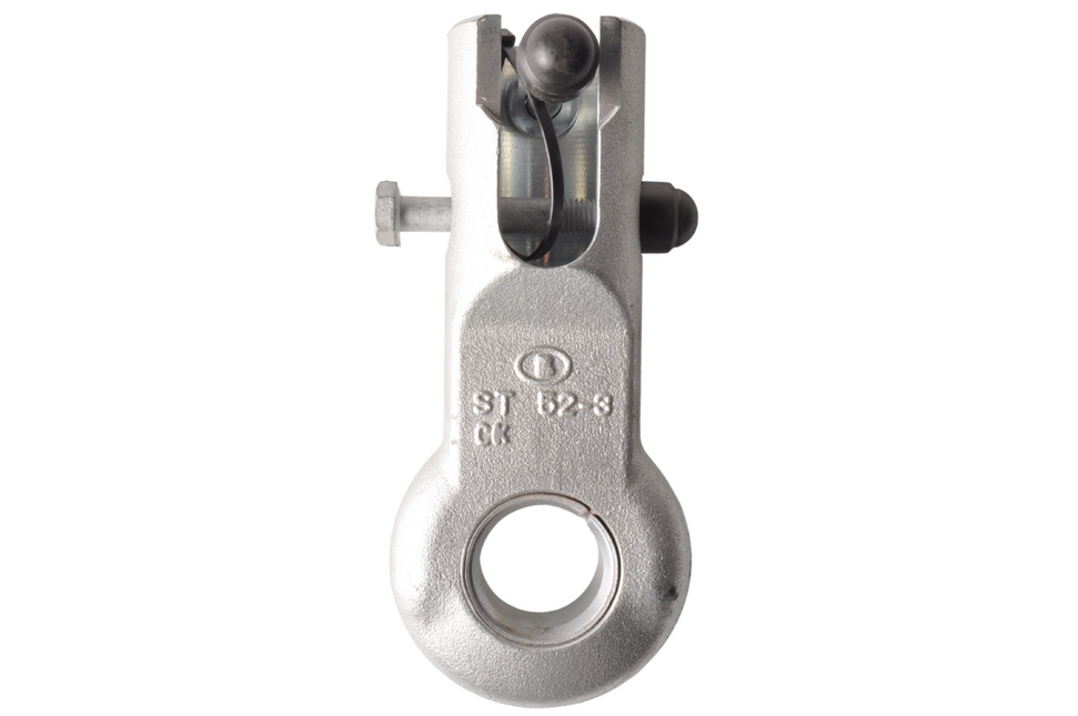 Knott Knott KF27 DIN-oog - trekoog - rond 50 mm - 3500 kg - voor geremde trailers