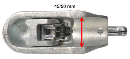 Knott Knott KF35B - rond 45/50 mm - 3500 kg - geremde koppeling