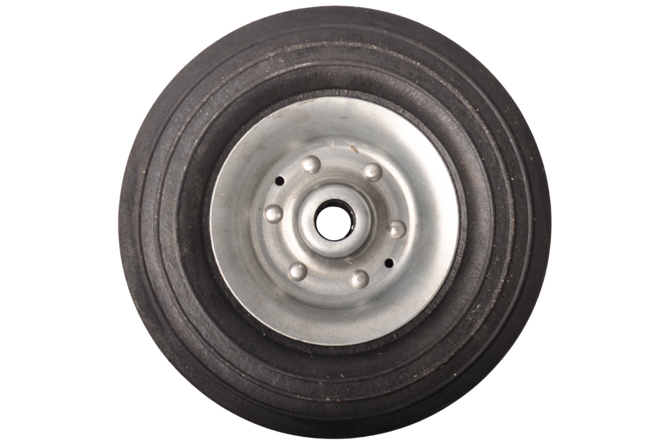 Knott Knott los wiel voor neuswiel 225 x 70 mm - massief rubberen wiel met stalen velg