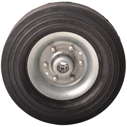 Knott Knott los wiel voor neuswiel 225 x 70 mm - massief rubberen wiel met stalen velg