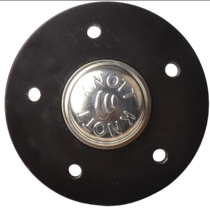 Knott Knott naaf met naafdop - inclusief flensmoer en compactlager 34x64x37 mm - steekmaat 112x5