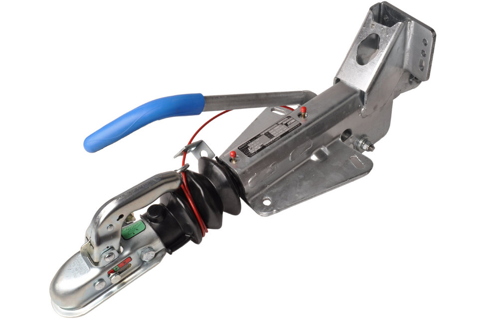 Knott Knott oplooprem aanhanger KF13-C mechanisch - 1300 kg maximaal trekvermogen - V-dissel montage - inclusief neuswielconsole