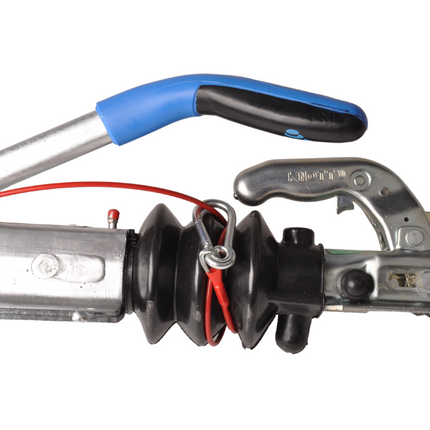 Knott Knott oplooprem aanhanger - KF13-C mechanisch - maximaal trekvermogen: 1300 kg - V-dissel montage - incl. neuswielconsole