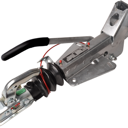 Knott Knott oplooprem aanhanger - KF13-C mechanisch - maximaal trekvermogen: 1300 kg - V-dissel montage - incl. neuswielconsole