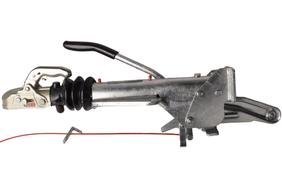 Knott Knott oplooprem aanhanger KF27 – 2700 kg maximaal trekvermogen - V-dissel aansluiting - inclusief neuswielconsole