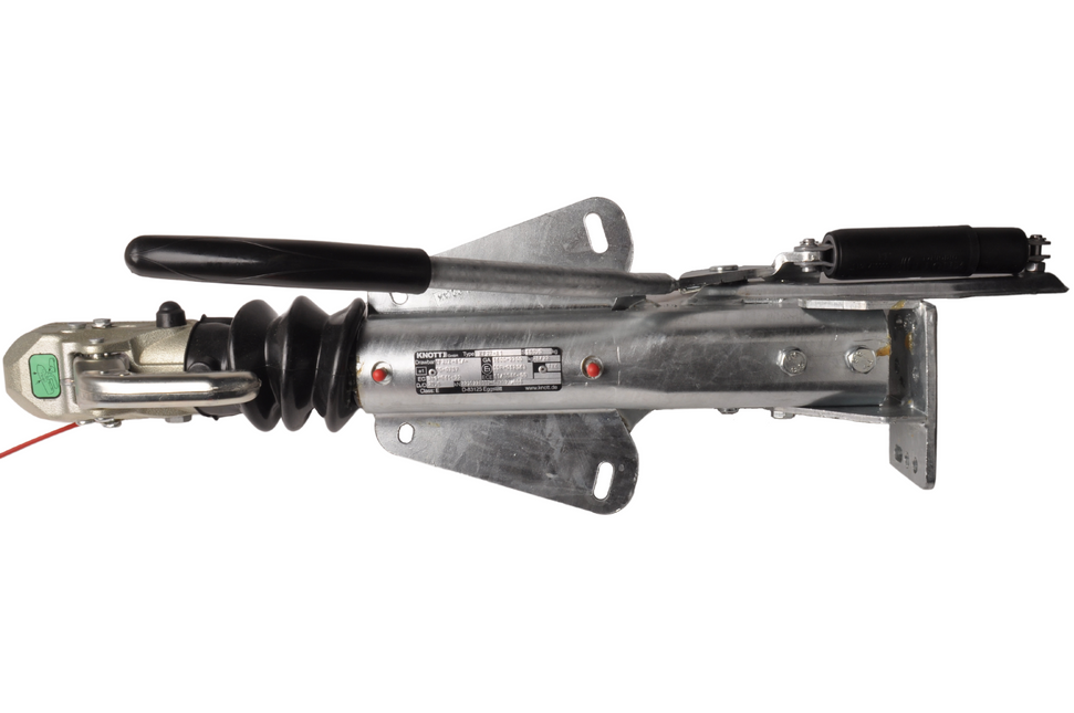 Knott Knott oplooprem aanhanger KF27 – 2700 kg maximaal trekvermogen - V-dissel aansluiting - inclusief neuswielconsole