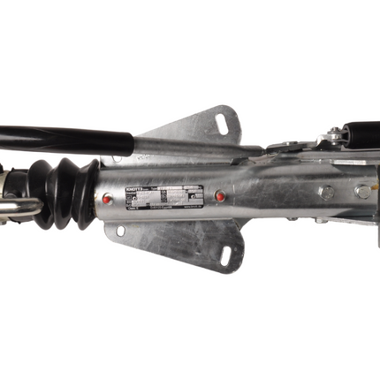 Knott Knott oplooprem aanhanger - KF27 - maximaal trekvermogen: 2700 kg - V-dissel aansluiting - incl. neuswielconsole