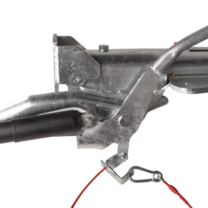 Knott Knott oplooprem aanhanger - KF27 - maximaal trekvermogen: 2700 kg - V-dissel aansluiting - incl. neuswielconsole