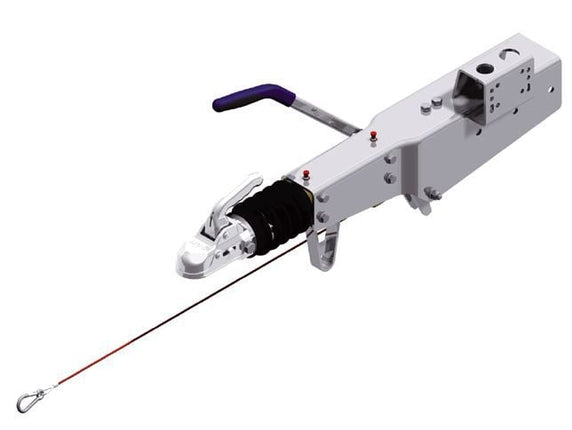 Knott Knott oplooprem aanhanger KRV20A - 2000 kg maximaal trekvermogen - koker 80 mm aansluiting - inclusief neuswielconsole