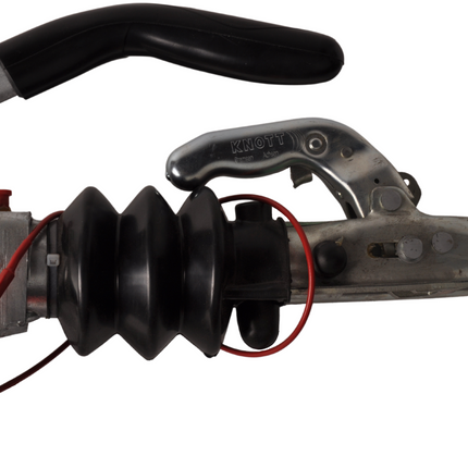 Knott Knott oplooprem aanhanger - KRV20A - maximaal trekvermogen: 2000 kg - aansluiting koker: 100 mm - incl. neuswielconsole