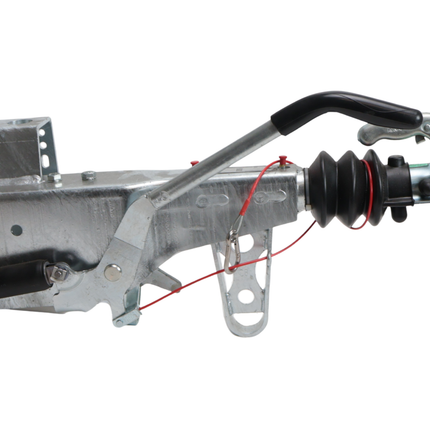 Knott Knott oplooprem aanhanger - KRV20A - maximaal trekvermogen: 2000 kg - aansluiting koker: 100 mm - incl. neuswielconsole