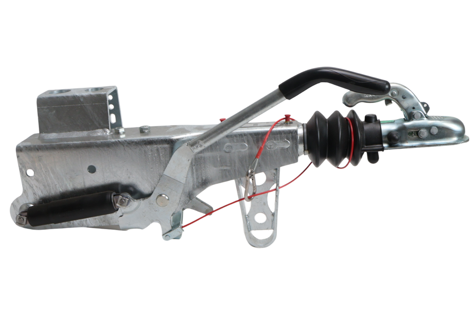 Knott Knott oplooprem aanhanger - KRV20A - maximaal trekvermogen: 2000 kg - aansluiting koker: 100 mm - incl. neuswielconsole