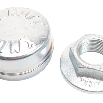 Knott Knott remtrommel - 200x50 mm - 5x112 - inclusief compactlager, flensmoer en naafdop