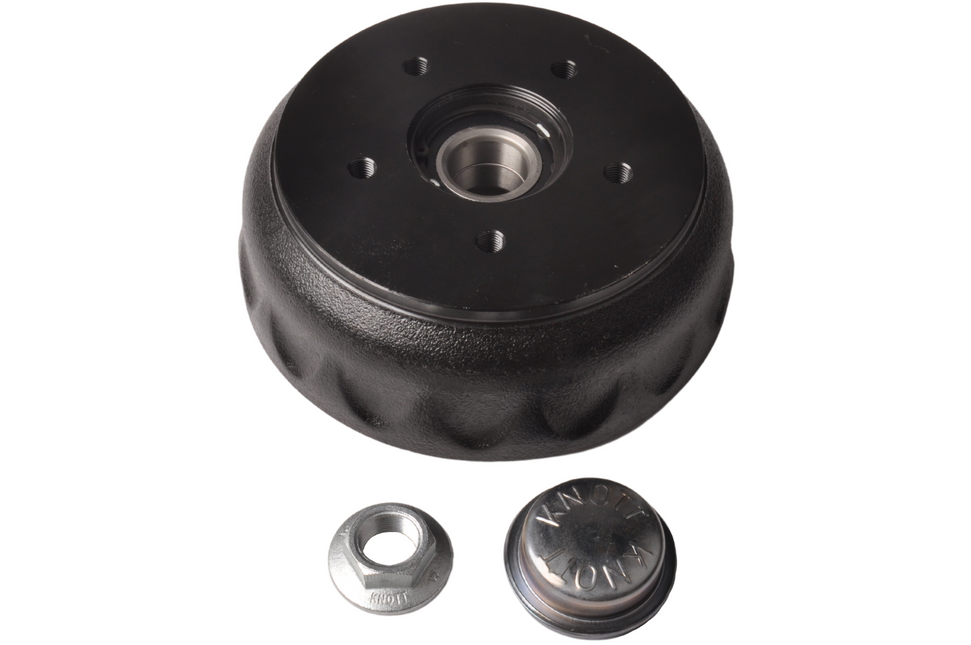 Knott Knott remtrommel - 200x50 mm - 5x112 - inclusief flensmoer en naafdop