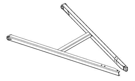 Knott Knott triangel KLZ35-A - 3500 kg maximaal trekvermogen