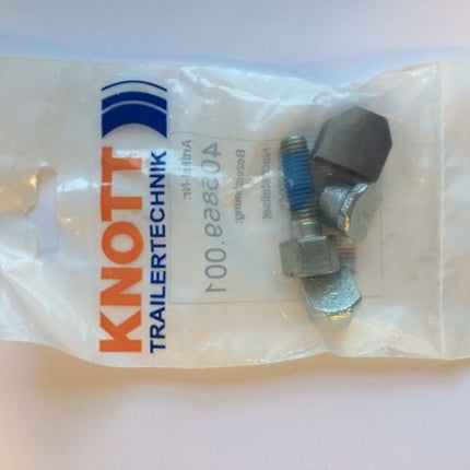 Knott Nastel set voor Knott wielremmen 160x35 en 200x50