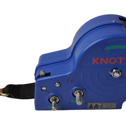 Knott Ongeremde handlier - 1150/575 kg - inclusief lierband en lasthaak - 2 snelheden