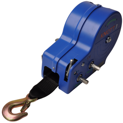 Knott Ongeremde handlier - 1150/575 kg - inclusief lierband en lasthaak - 2 snelheden