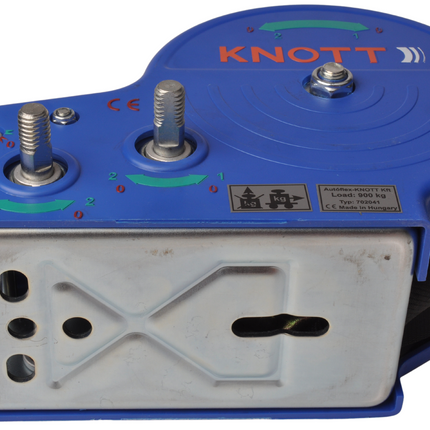 Knott Ongeremde handlier - 900/450 kg - inclusief lierband en lasthaak - 2 snelheden