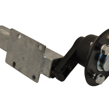 Knott Ongeremde naaf met aseind - 4x100 - 250 kg maximale belasting - links