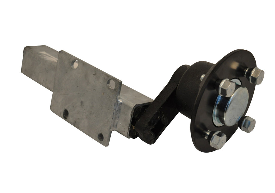 Knott Ongeremde naaf met aseind - 4x100 - 250 kg maximale belasting - links